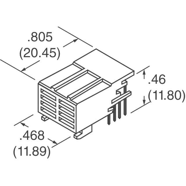 536613-1 TE Connectivity AMP Connectors  Specializzato